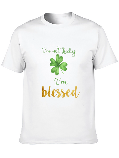 St. Patricks Day Im Blessed Black T-Shirt