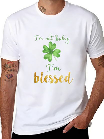St. Patricks Day Im Blessed Black T-Shirt