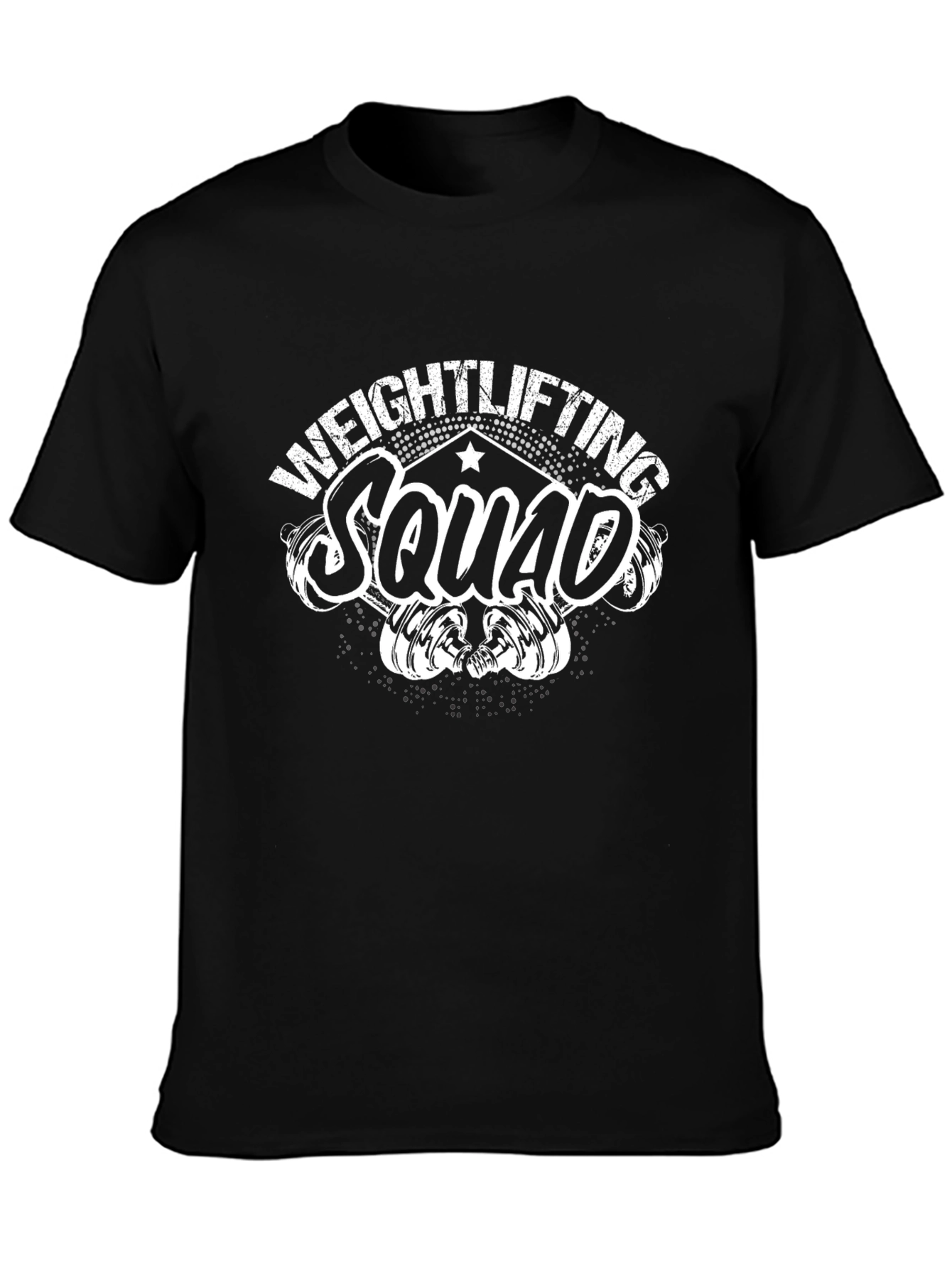 Weightlifting Squad Tee - Fitness Gym Workout Shirt