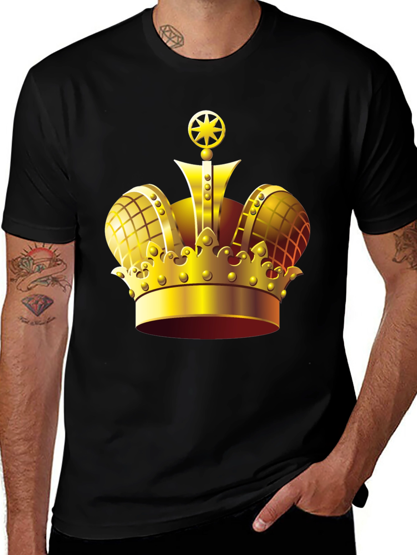 Golden Crown Graphic Tee