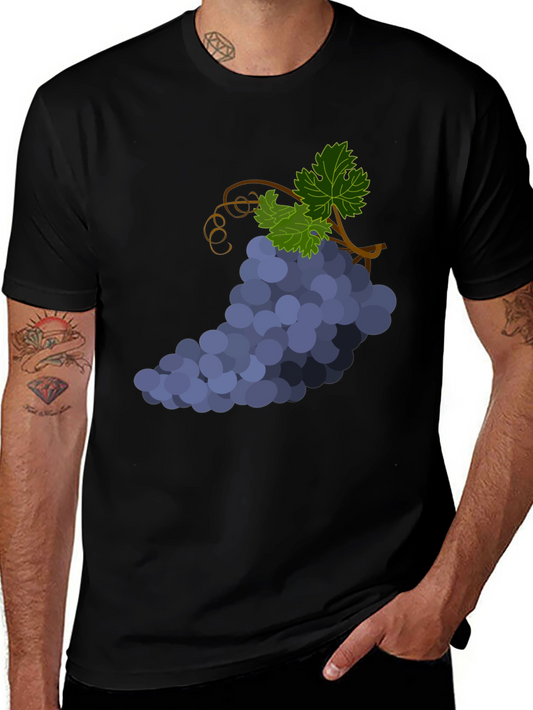 Grapes Graphic T-Shirt - Unique Design