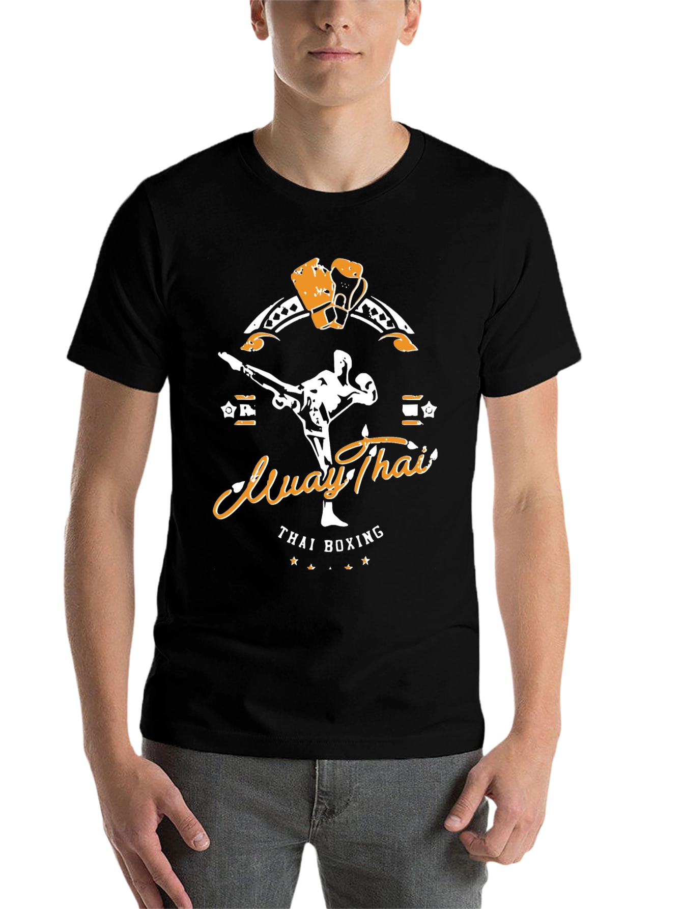 Muay Thai Boxing Graphic T-Shirt