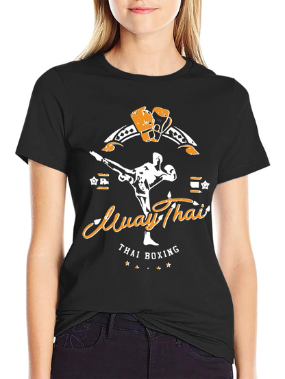 Muay Thai Boxing Graphic T-Shirt
