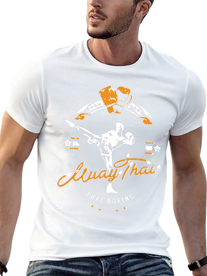 Muay Thai Boxing Graphic T-Shirt