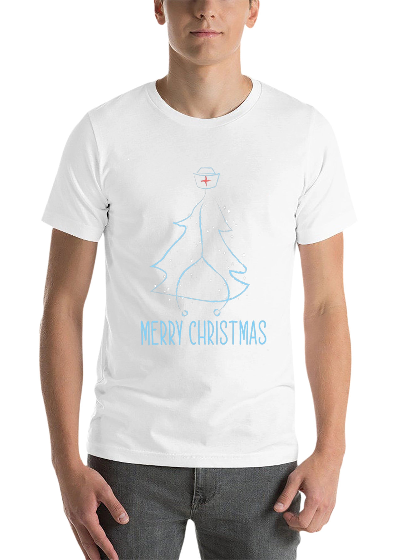 Nurse Christmas Tree T-Shirt