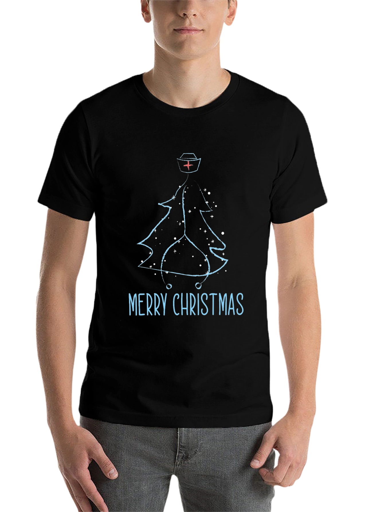 Nurse Christmas Tree T-Shirt