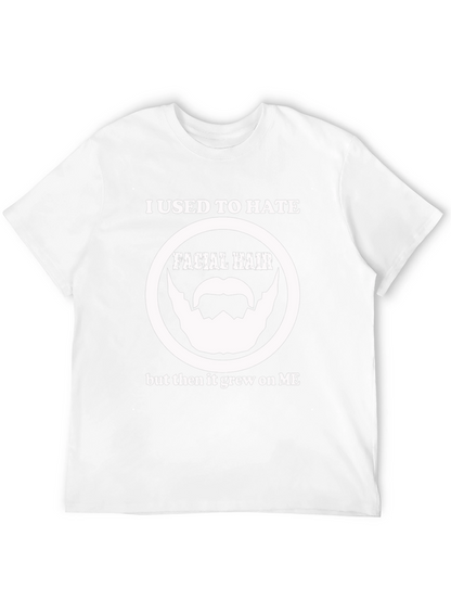 Funny Facial Hair T-Shirt - Beard Lover Tee