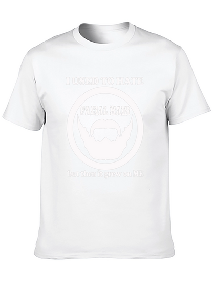 Funny Facial Hair T-Shirt - Beard Lover Tee