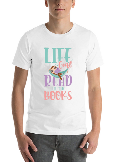 Life Goal Read All The Books Sloth T-Shirt