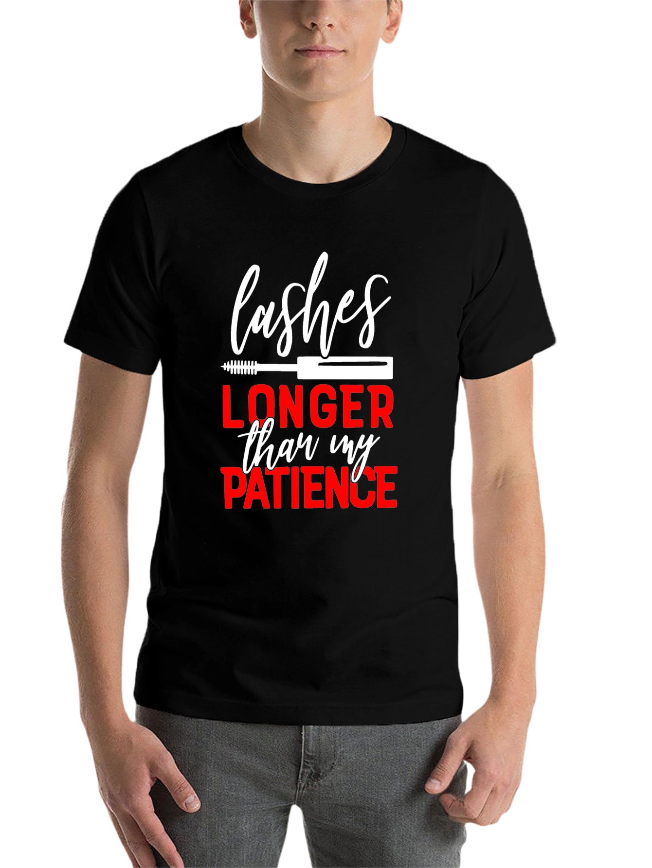 Lashes Longer Than My Patience Graphic Tee