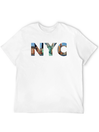 NYC Skyline Black Graphic T-Shirt