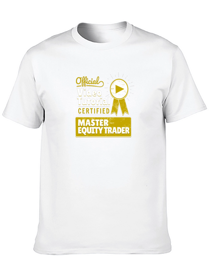 Master Equity Trader Official Video Tutorial T-Shirt
