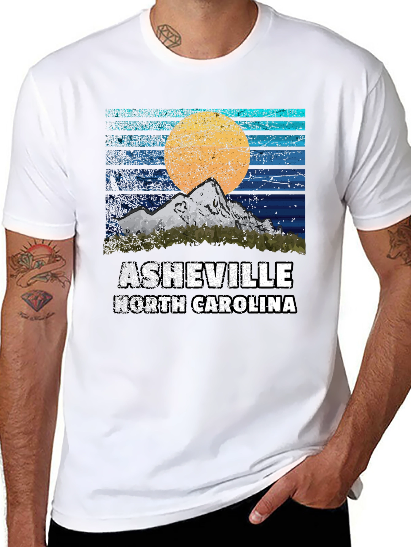 Asheville North Carolina Graphic Tee