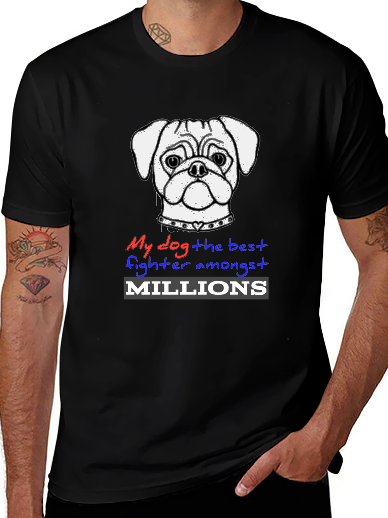 My Dog the Best Fighter T-Shirt