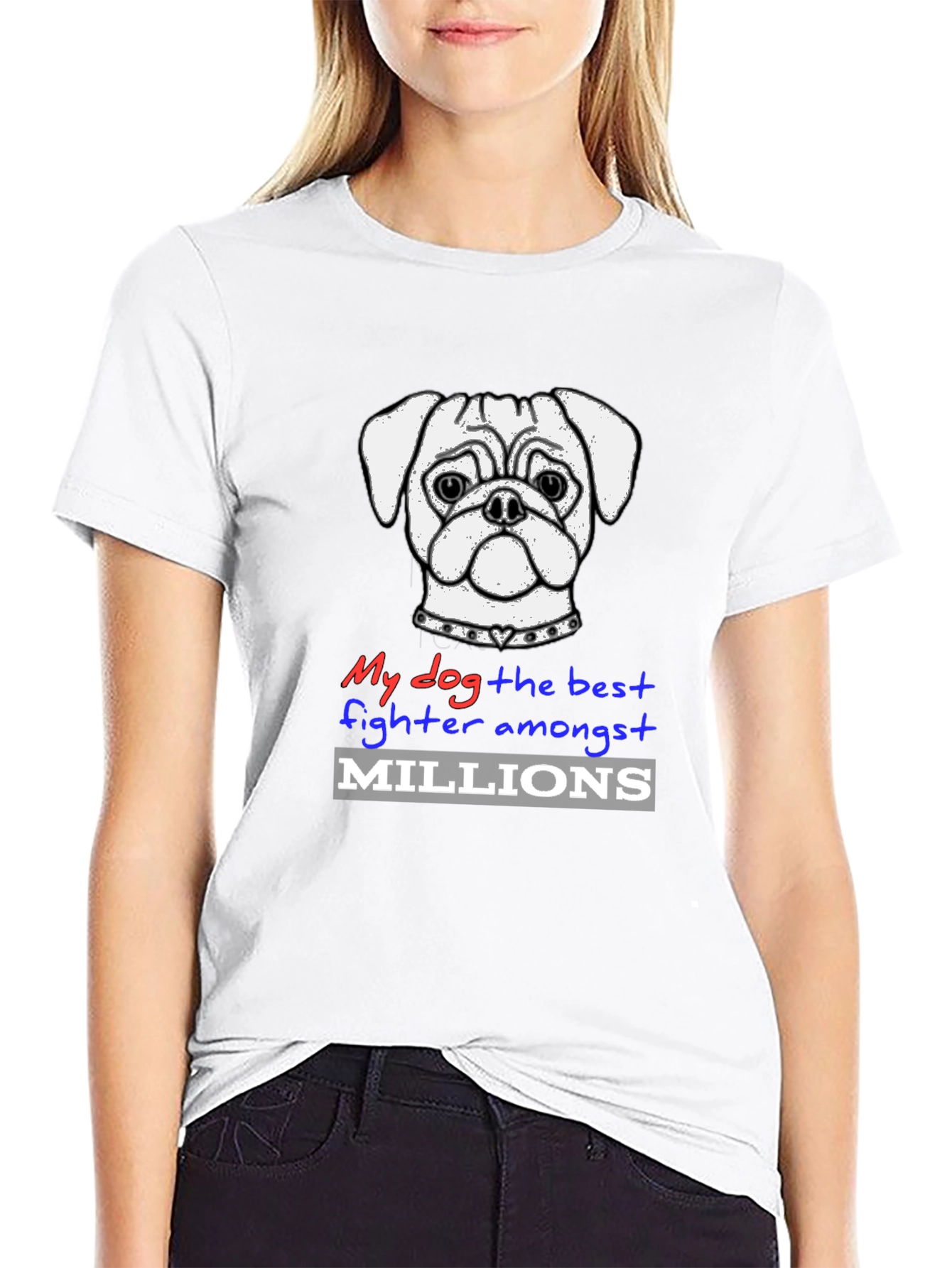 My Dog the Best Fighter T-Shirt