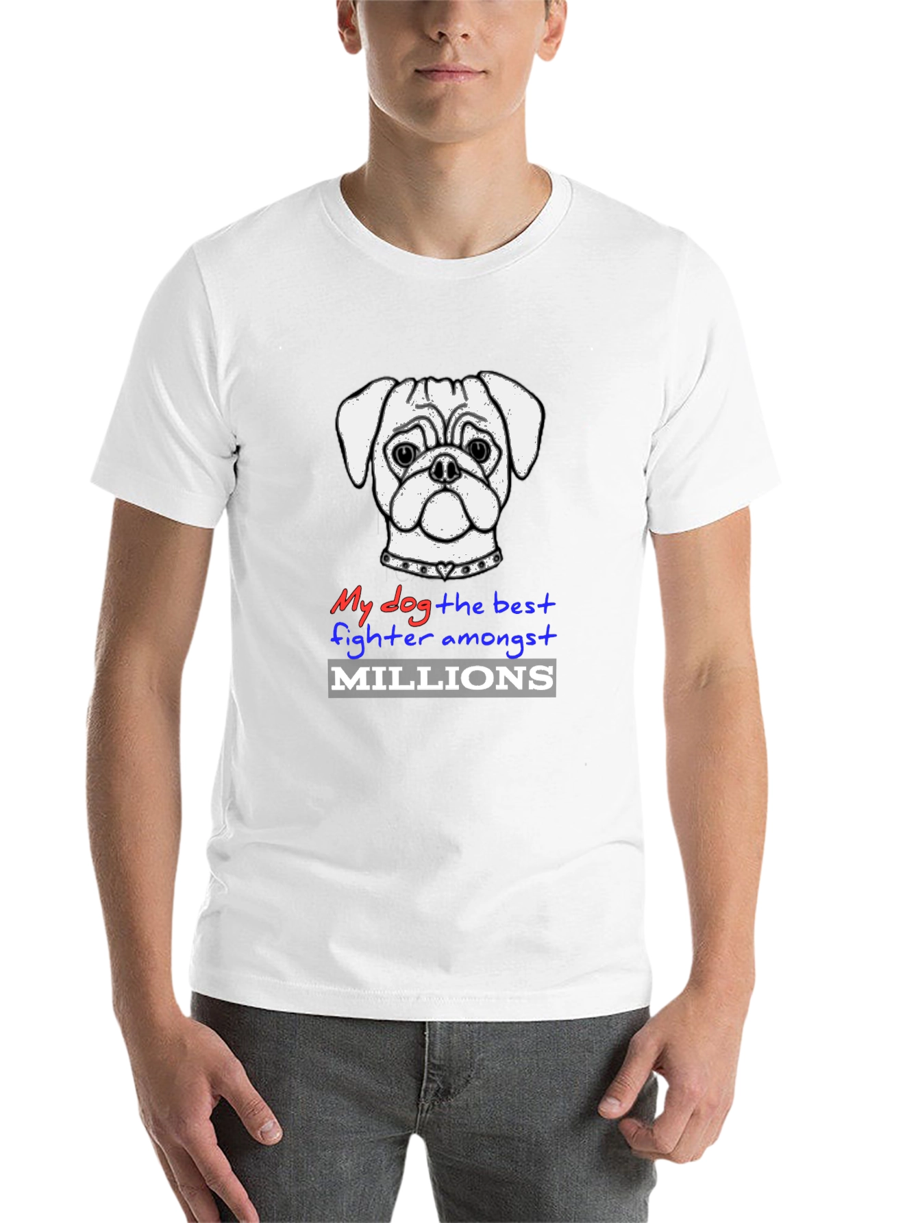 My Dog the Best Fighter T-Shirt