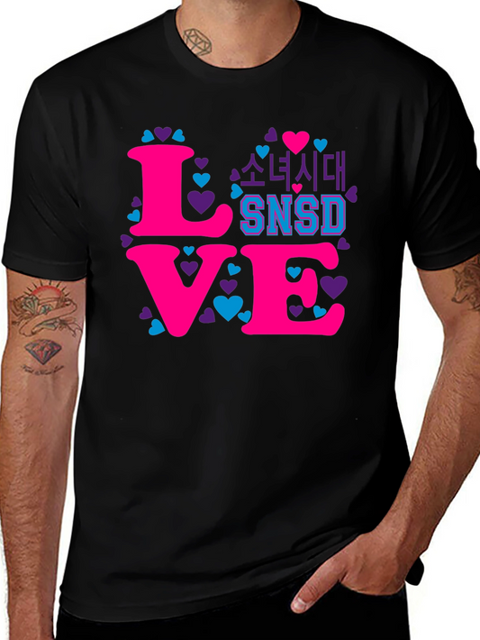 Love SNSD Tee - K-Pop Heart T-Shirt
