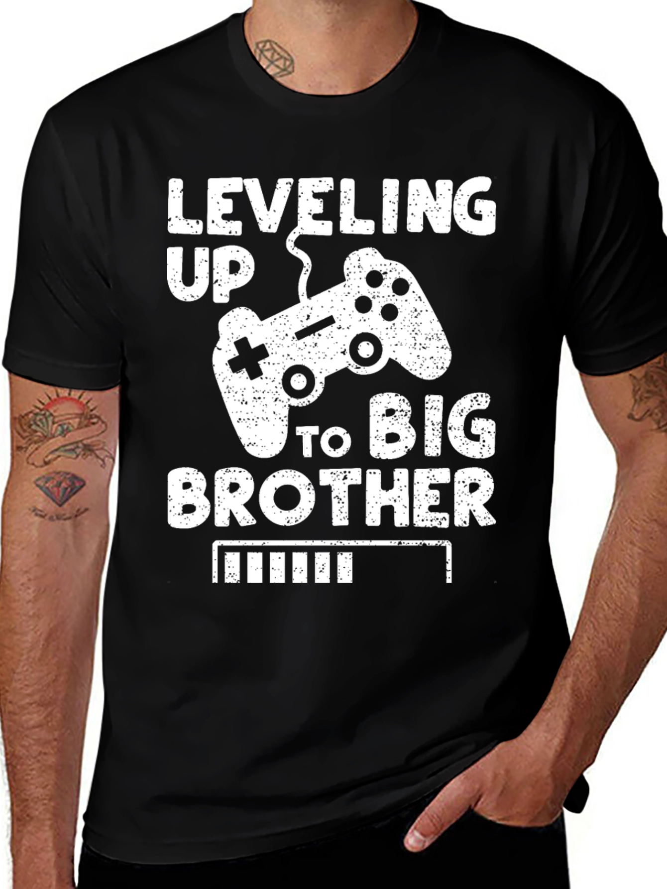 Leveling Up to Big Brother T-Shirt