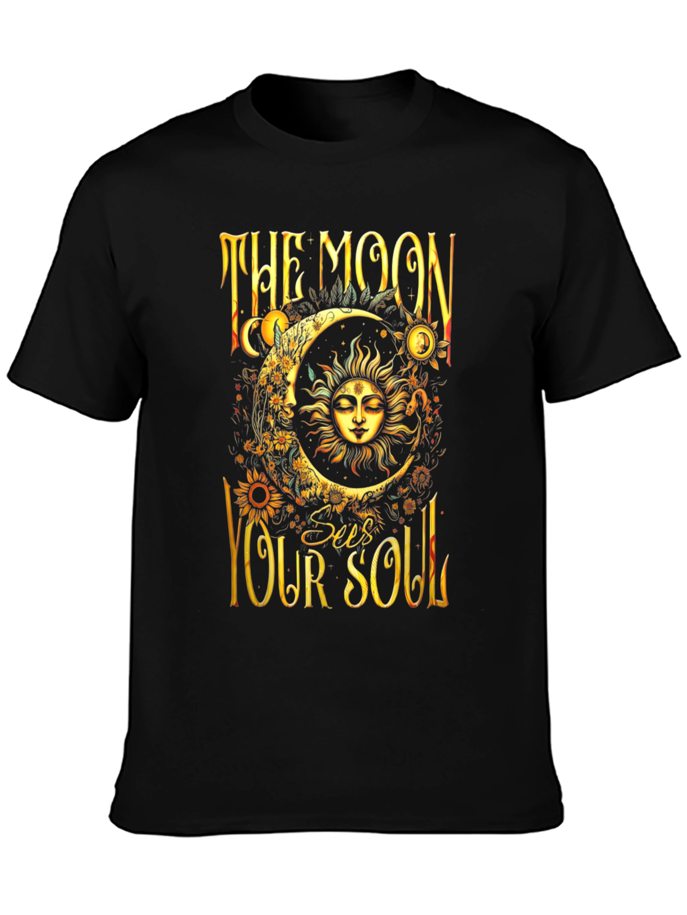 The Moon Sees Your Soul Graphic Tee