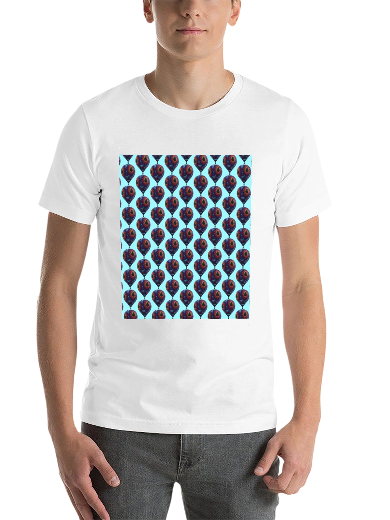 Balloon Print T-Shirt