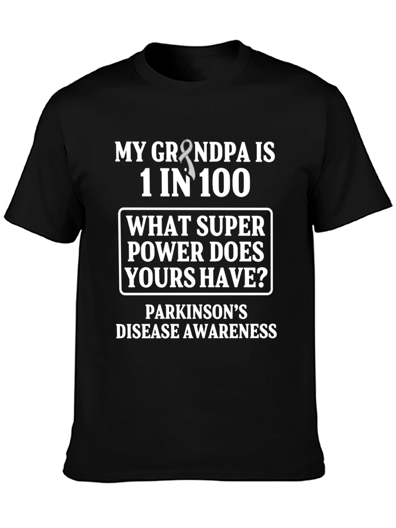 Parkinsons Awareness T-Shirt - Grandpa Superpower