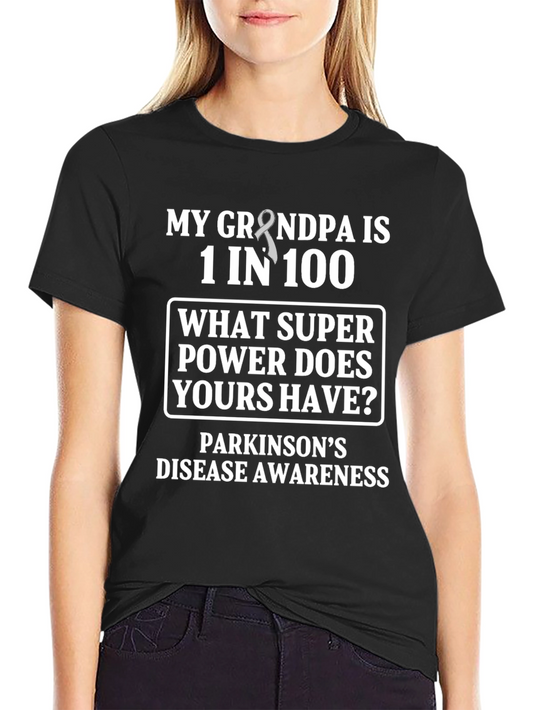 Parkinsons Awareness T-Shirt - Grandpa Superpower