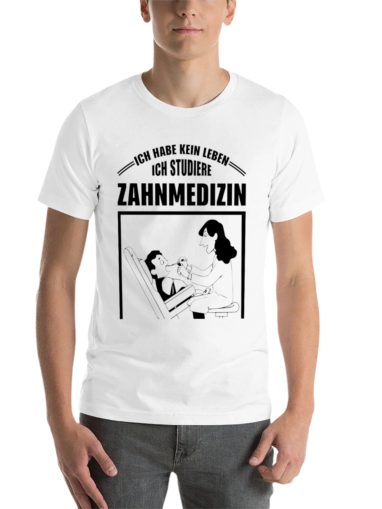 Ich Habe Kein Leben T-Shirt Zahnmedizin
