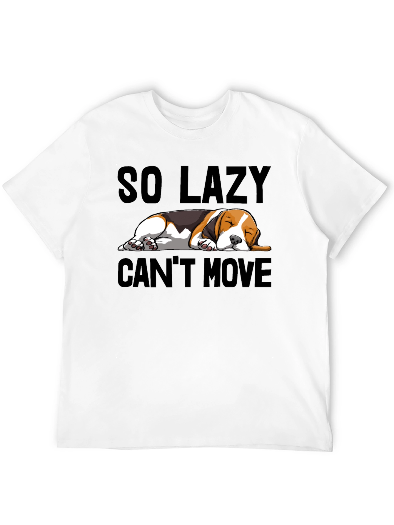 Lazy Dog Graphic T-Shirt - Unisex Relaxed Fit