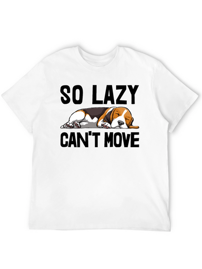 Lazy Dog Graphic T-Shirt - Unisex Relaxed Fit