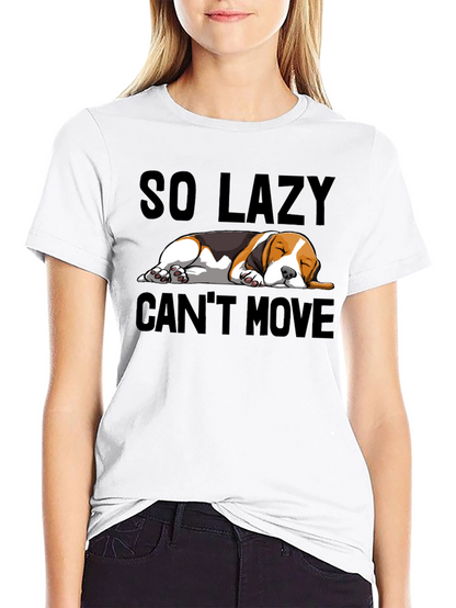 Lazy Dog Graphic T-Shirt - Unisex Relaxed Fit