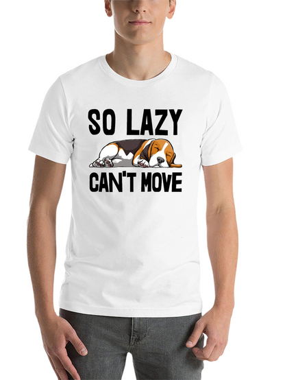 Lazy Dog Graphic T-Shirt - Unisex Relaxed Fit