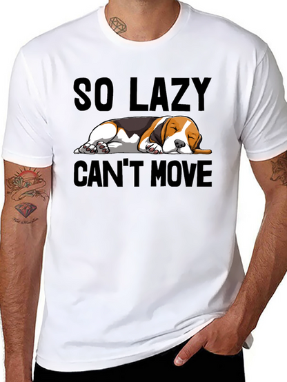 Lazy Dog Graphic T-Shirt - Unisex Relaxed Fit