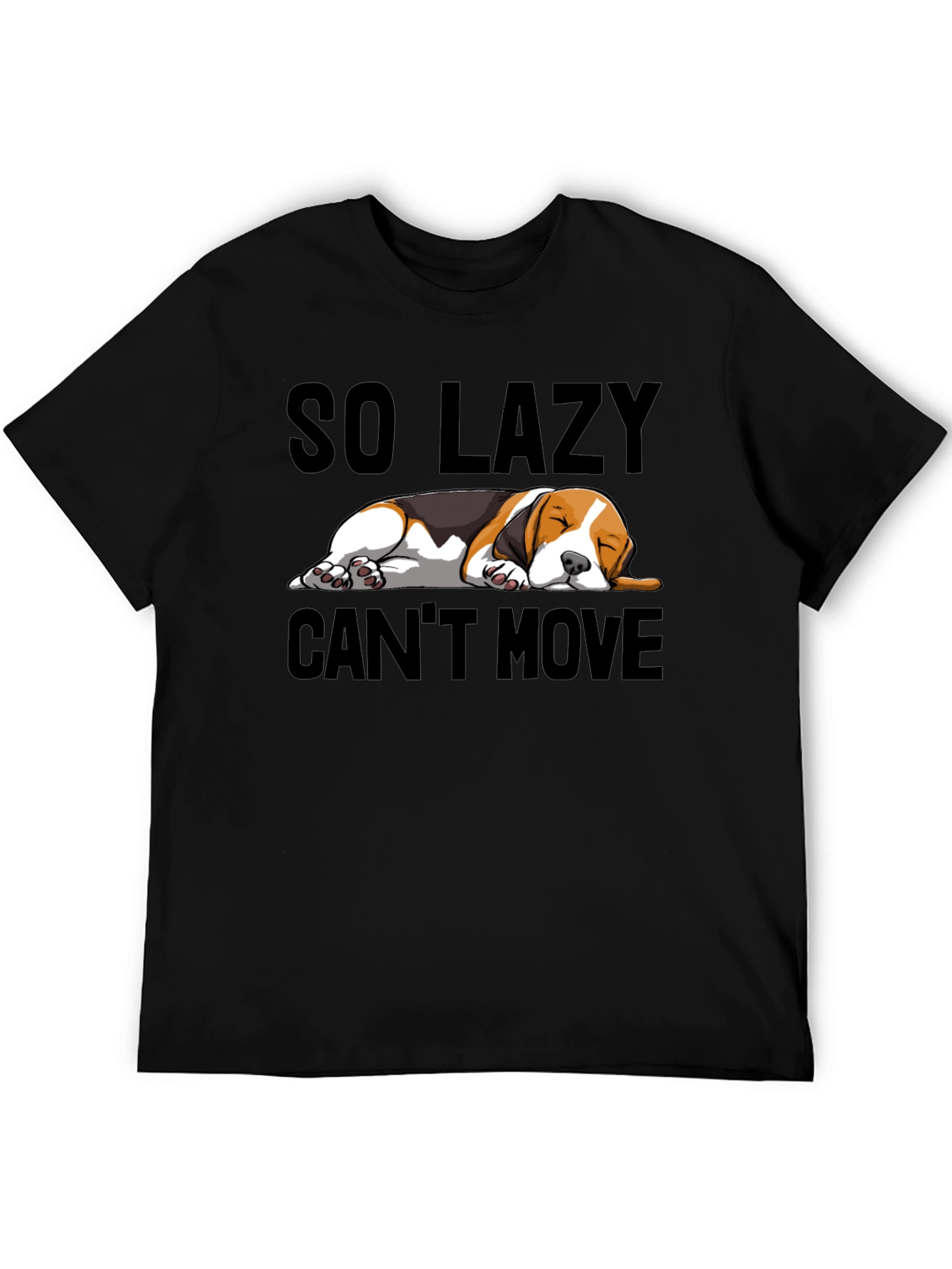 Lazy Dog Graphic T-Shirt - Unisex Relaxed Fit