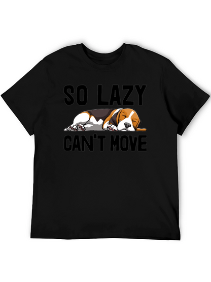 Lazy Dog Graphic T-Shirt - Unisex Relaxed Fit