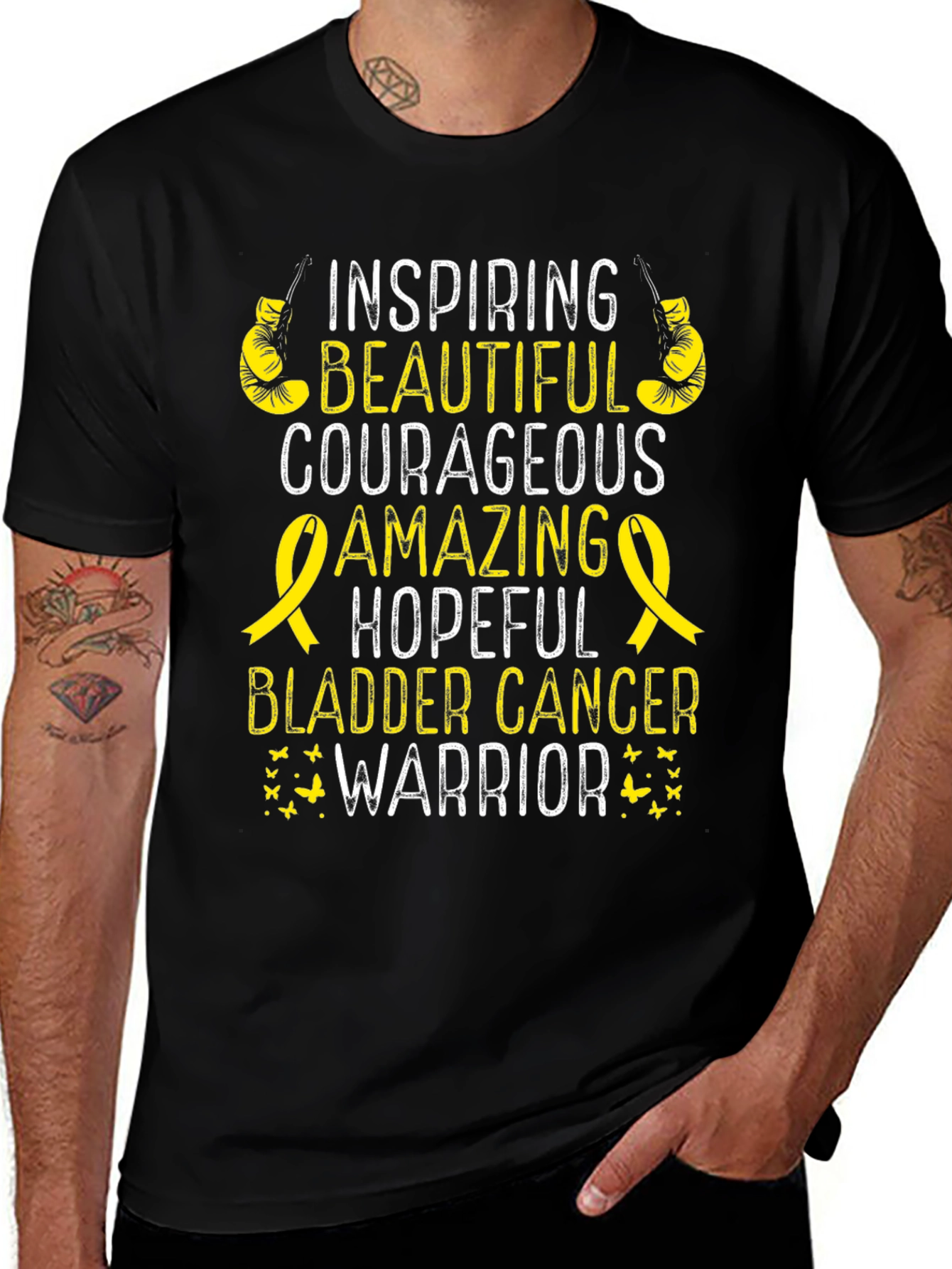 Bladder Cancer Warrior Graphic Tee