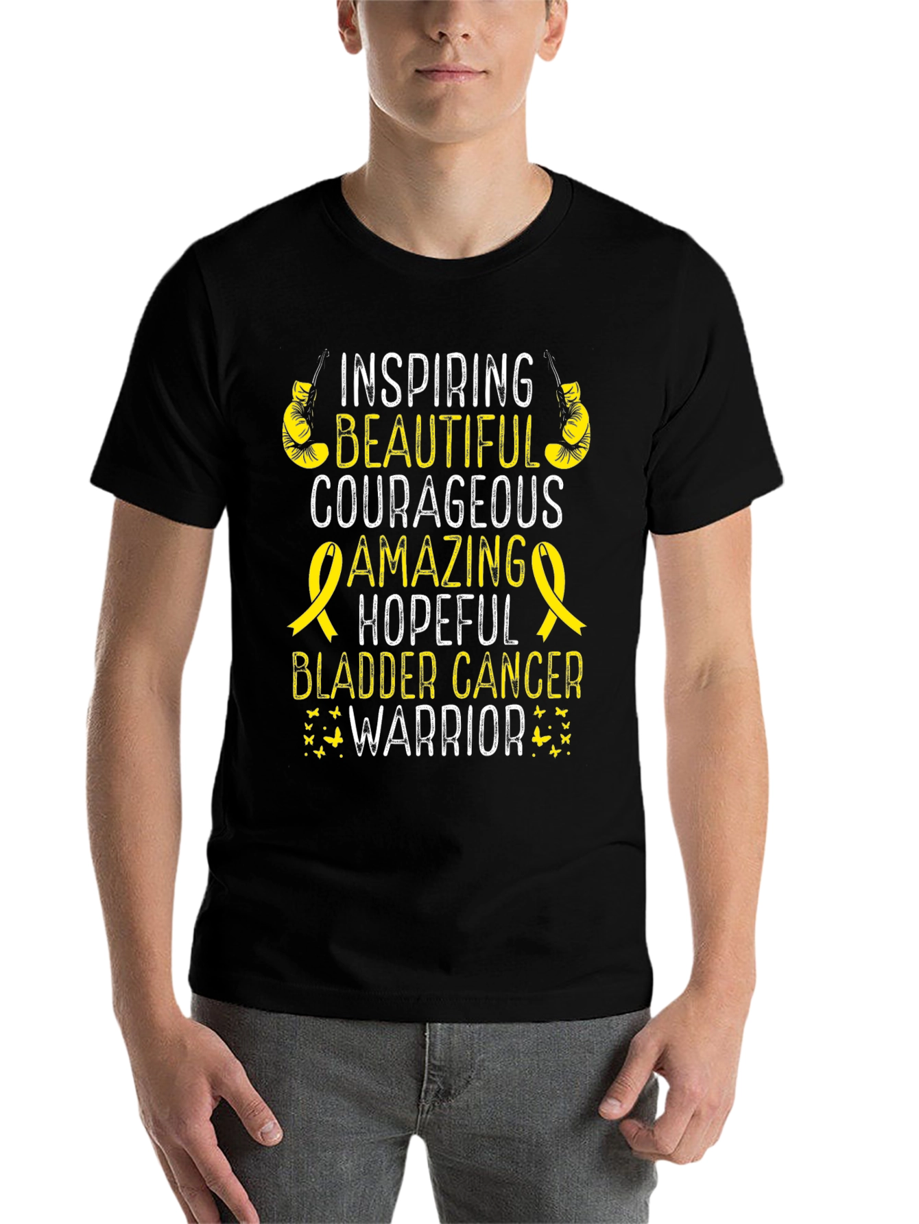 Bladder Cancer Warrior Graphic Tee