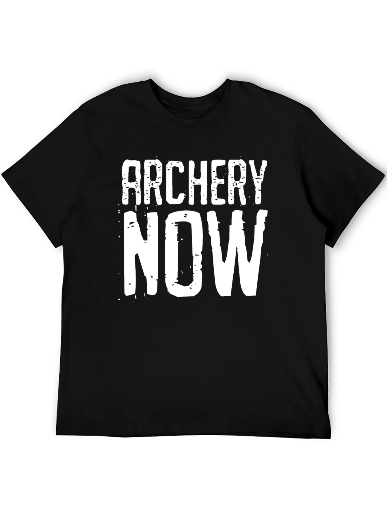 Archery Now Graphic T-Shirt - Black Cotton Tee