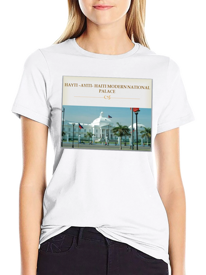 Haiti National Palace Graphic T-Shirt