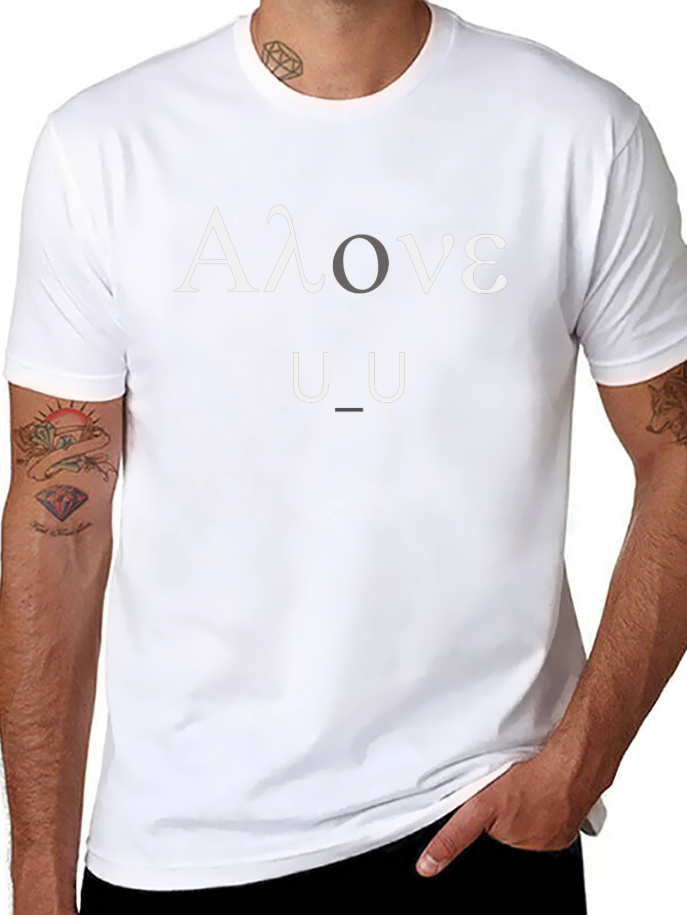 Alone Graphic Tee - Comfort and Style