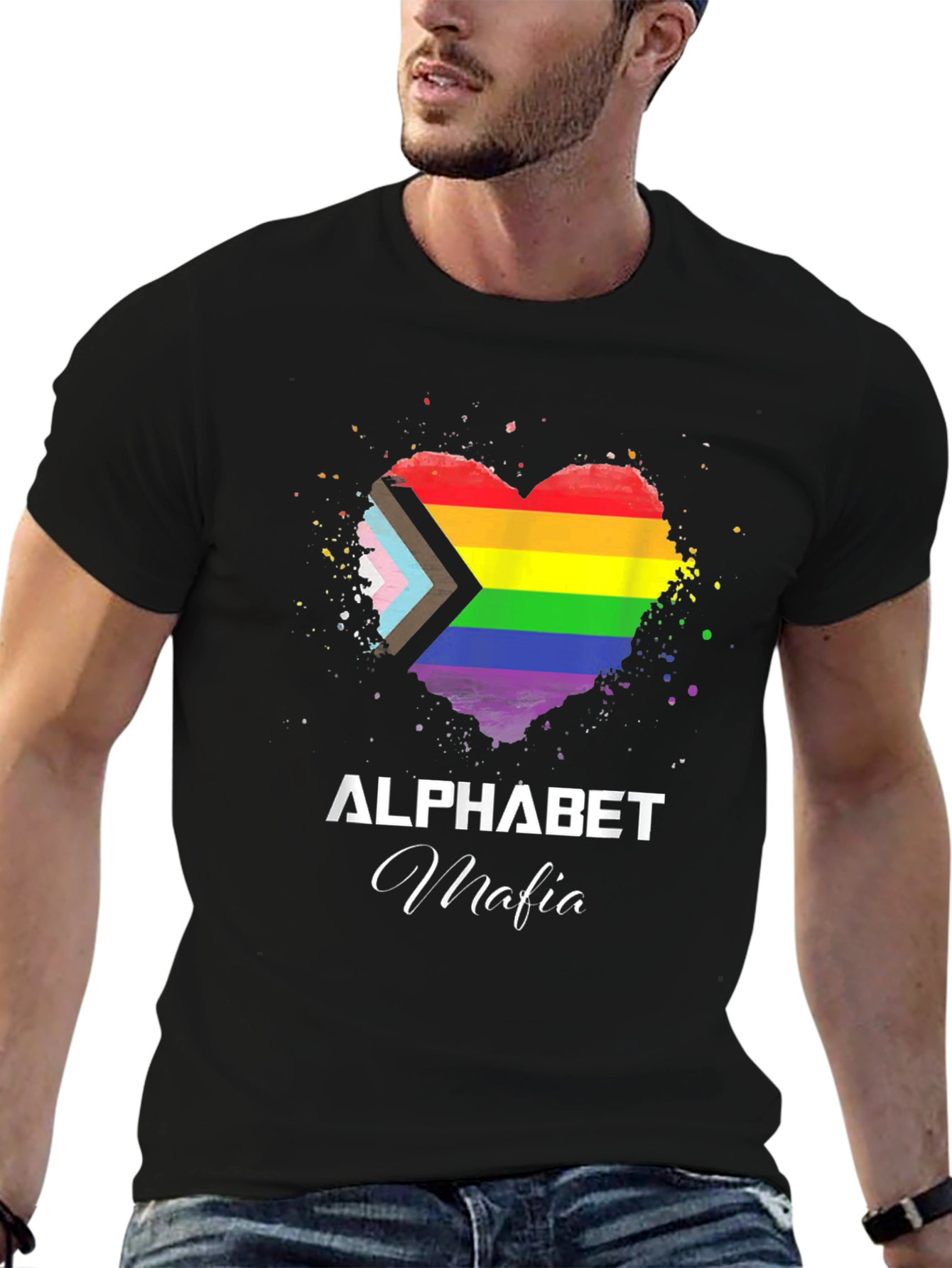 LGBT Pride Alphabet Mafia Graphic T-Shirt