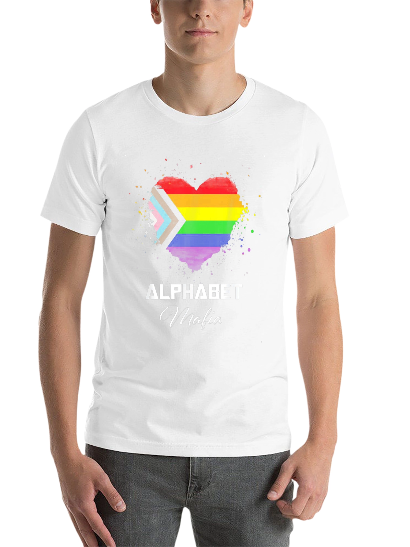 LGBT Pride Alphabet Mafia Graphic T-Shirt