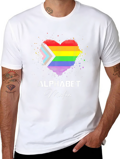 LGBT Pride Alphabet Mafia Graphic T-Shirt