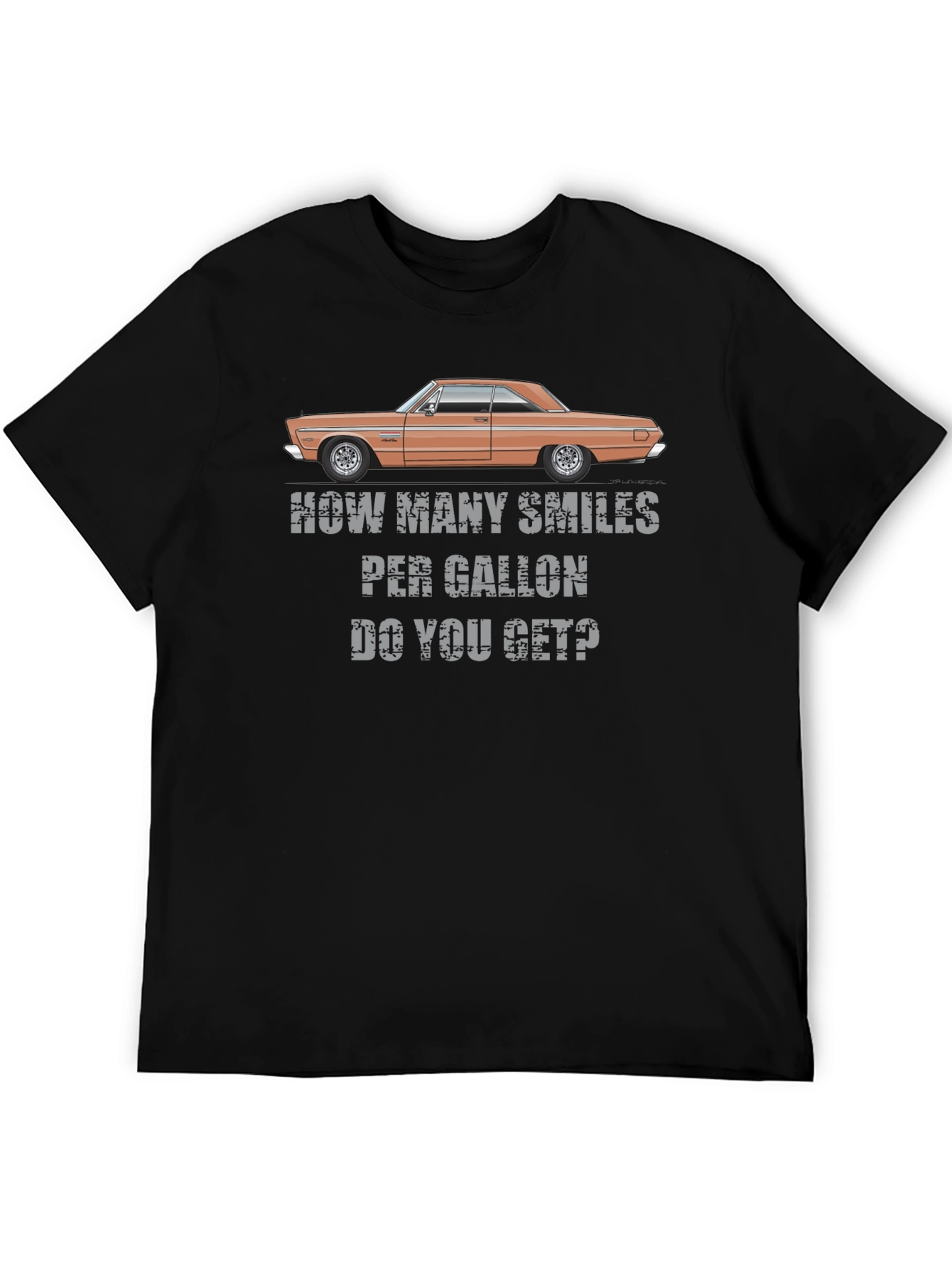 How Many Smiles Per Gallon T-Shirt