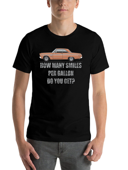 How Many Smiles Per Gallon T-Shirt