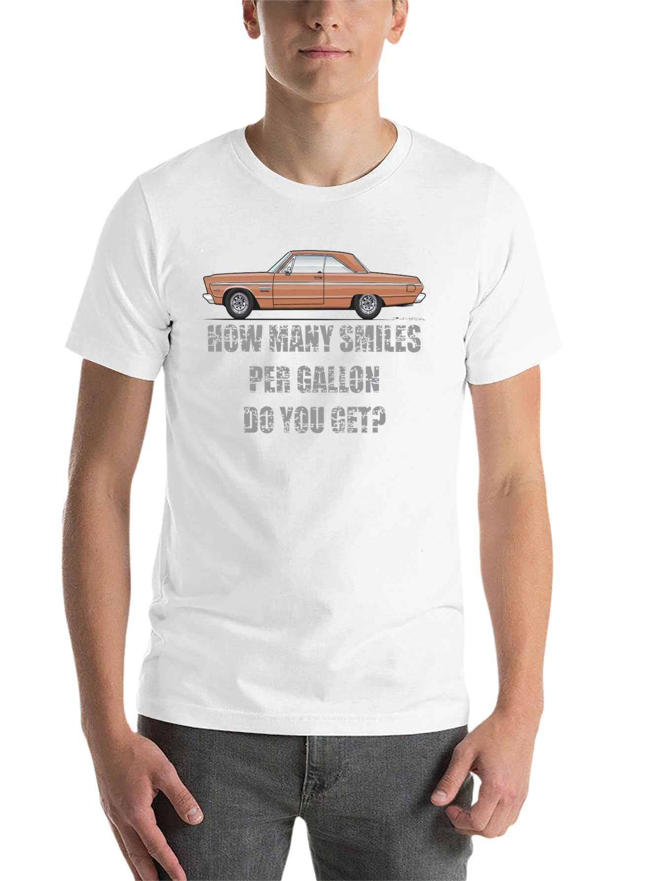 How Many Smiles Per Gallon T-Shirt