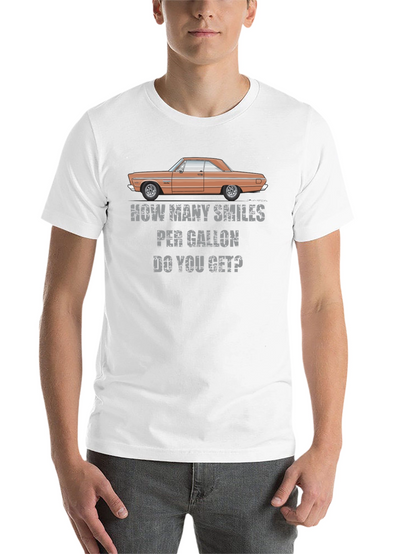 How Many Smiles Per Gallon T-Shirt