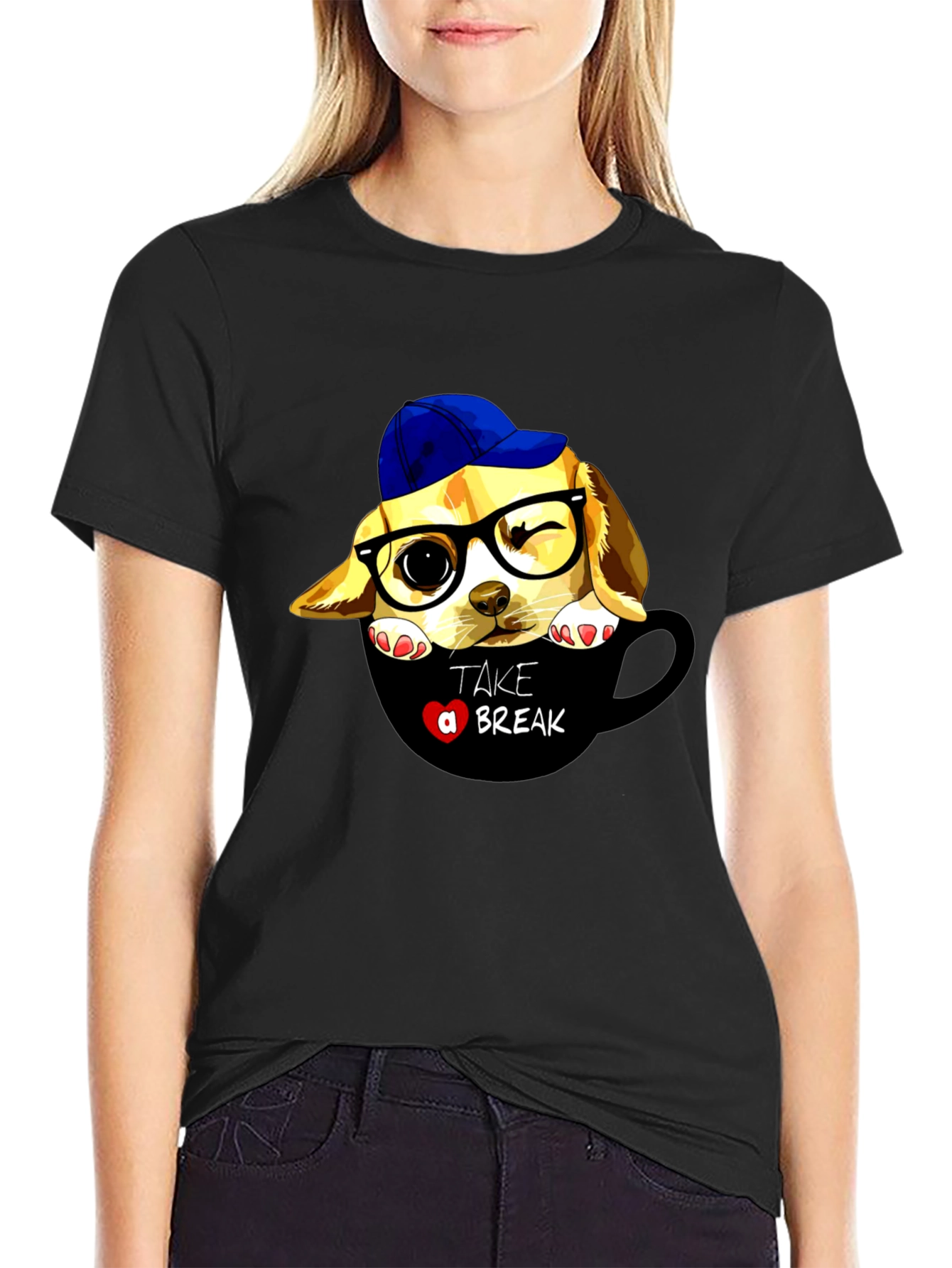 Take a Break Dog T-Shirt