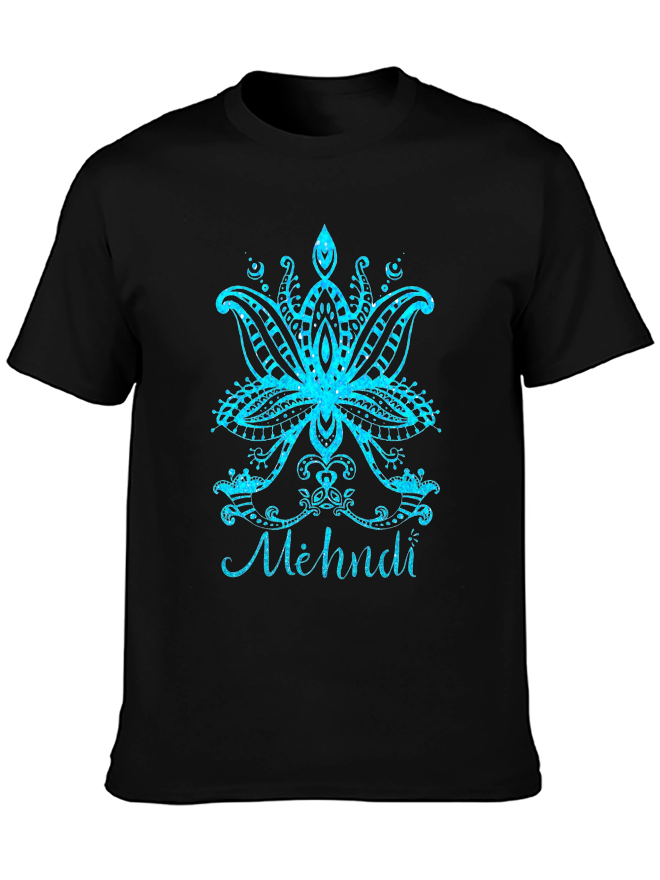 Henna Lotus Flower Graphic Tee