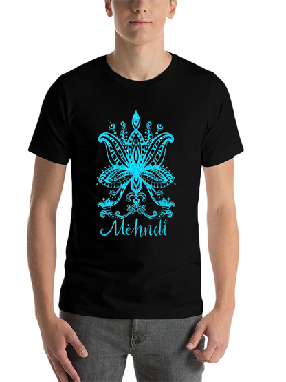 Henna Lotus Flower Graphic Tee