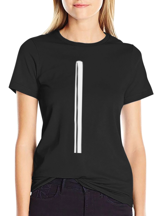 Minimalist Striped Black T-Shirt